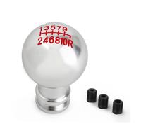 5/6/10 per la velocità del pomello cambio manuale universale per auto | Per un resistente pomello del cambio in lega di alluminio per cambi di marcia fluidi e confortevoli.(10 Speed-2)