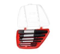 5/6Pcs Professiona Break Vite Estrattore Dente Grosso Dente Fine Rubinetto Rompere Filo Estrattore Cacciavite Tool Box