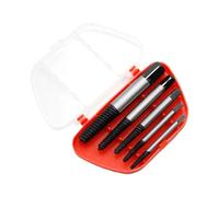 5/6Pcs Professiona Break Vite Estrattore Dente Grosso Dente Fine Rubinetto Rompere Filo Estrattore Cacciavite Tool Box