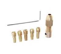 5/7/10 pz Pinze for Mandrino for Trapano Set Di Mandrini Rapidi 0.5 0.8 1.0 1.2 1.5 1.8 2.0 2.4 3.0 3.2mm Set Strumenti for Dadi (Color : 7pcs 3.17mm)