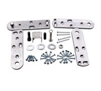 5 7/8" x 1 1/2" x 1/4" Porta Segreta Cerniera Perno Kit for Porte Fino A 500 Lbs