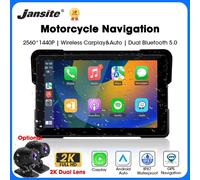 5/7 pollici Carplay Moto DVR Navigazione GPS Wireless CarPlay Android Auto Airplay Display Schermo Portatile Moto Monitor IPX7