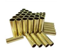 5-8 pezzi Tubo in ottone diametro esterno 1 1,2 1,3 1,5 1,6 1,8 2 2,3 mm lunghezza 300 500 mm Tubo in ottone sottile tondo dritto cavo(8 pieces,500mm,OD 1.5 x ID 1.1mm)