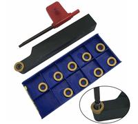 5/8 SRACR1616H10 Tornio Esterno Attrezzo Supporto + RCMT10T3MO Inserti R5 Round