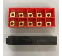 5/8 Tornio Attrezzo Supporto 16mm SCMCN1616H09-80 W/10PCS CCMT09T304 Inserti