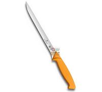 Victorinox, coltello da cucina Swibo, ideale per pesce, con lama normale flessibile in acciaio inox, lunghezza della lama 20 cm