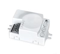 5 8G Sensore Interruttore con Rilevazione di Movimento e Gamma Regolabile 2 8m, Timer di Ritardo 8s 12min per Controllo Automatico di Illuminazione ed Elettrodomestici