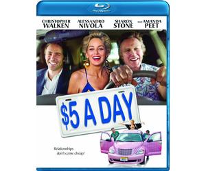 $5 a Day (Blu-ray) Christopher Walken Alessandro Nivola Sharon Stone Dean Cain
