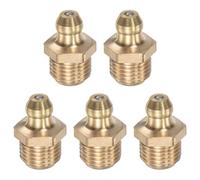 5 accessori di montaggio per grasso idraulico diritto in ottone 5 pezzi con elevata durezza resistenza alla ruggine e olio a tenuta stagna lunga durata