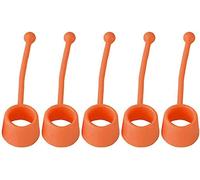 5 accessori per il rafforzamento delle dita, attrezzo per il rafforzamento delle mani, materiale in silicone per la riabilitazione delle dita e per il fitness (impronte digitali da 75 lb)