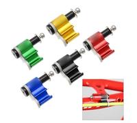 5 adattatori per linea dell'olio in lega di alluminio per MTB e bici da strada con guida per l'installazione del tubo del freno idraulico (verde)