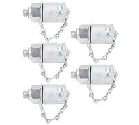 5 adattatori per prove idrauliche, raccordi a filetto per test di pressione, raccordi a tenuta stagna resistenti alle alte pressioni PT/PPT per sistemi idraulici (M8*1)