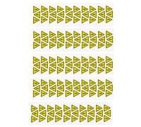 5 adesivi di sicurezza, rischi di incendio e scosse elettriche, impermeabili e autoadesivi