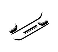 5 Adesivi per Auto, per Renault Trafic, Vauxhall, Vivaro, Fiat Talento, NV300, Camper, Decalcomanie in Vinile, Accessori per la Messa a Punto.