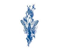 5 adesivi per tatuaggi a mezzo braccio con animali, tatuaggi semipermanenti, adesivi per tatuaggi da festa, aspetto realistico, impermeabili, durata 1-2 settimane(GZ-1079)