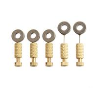 5 aghi in metallo per allineare i fori e mantenere l'orientamento del pannello prima di cucire (C)