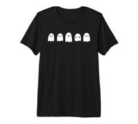 5 Amici Fantasma nel Design di Halloween Maglietta Premium