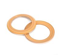 5 anelli in gomma per compressori ad olio da 550 W, 1100 W, 1500 W, ad alto isolamento e resistenti all'usura per un funzionamento silenzioso, compatibili (550 W)