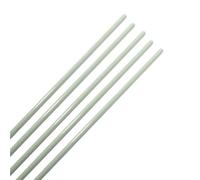 5 barre in fibra di vetro ad alta resistenza - Barre rotonde solide da 1000 mm for staffa for tenda ad arco, barre in fibra di vetro flessibili(0.8x1000mm)