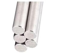 5 barre tonde in acciaio inossidabile da 12 mm di diametro - albero solido in metallo 304 for lavori fai da te, modellini di auto, aerei e navi(12x300mm)