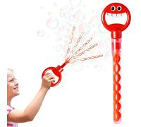 5 bastoncini di Bolla Sorridente Artiglio - Big Bubble Artiglio Anello Sorridente Volto Sorridente Il bastone di Bolla | Portatile Divertente Bolla di 36 Fori Anello Volto Sorridente Bubble Bubble