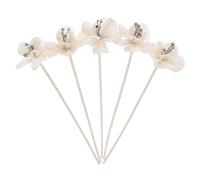 5 Bastoncini Per Diffusore, Bastoncini Per Diffusore Di Fiori Artificiali in Rattan Diffusore Di Fragranze a Bastoncino in Rattan, Bastoncini Per Diffusore Di Aromi Di Olio Per Decorazioni Per Casa