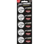5 batterie a bottone XX-TREME CR 3032, al litio, 3 V, confezione sicura per bambini, per dispositivi Smart Home, chiavi dell'auto e molto altro ancora, alta qualità e migliori prestazioni