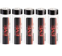 10 batterie pile litio stilo AA 3.6V 2700mAh ER14505 14500 14505 ls14500