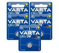 5 Batterie Litio Varta Cr1/3N 3V 170 Mah Cell Cr11108 2Lr76 Dl1/3N 2032 NUOVE