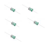 5 BATTERIE LS14250 CNA 1/2AA CON TERMINALI A SALDARE REOFORI 3.6V SAFT 14250