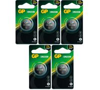 5 BATTERIE PILA GP CR2330 BR2330 ECR2330 DL2330 L2330 BD2330