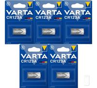 VARTA CR 123A - Batteria al litio, CR123A, 1430 mAh, confezione da 1