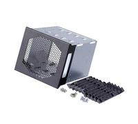 5 Bay Hard Disk Cage Computer Case Occupies 3 Optically Drive Posizione Espansione Rack 3.5 "Hard Disk Cage Steel Hard Drive Cage