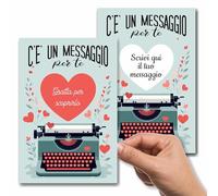 5 Biglietti Gratta e Vinci Personalizzati per San Valentino, Sorpresa, Annuncio Gravidanza, Anniversario, Vuoi essere la mia testimone madrina padrino. Regalo originale per lei o lui. Buste incluse