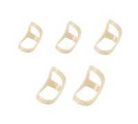 5 binari per dita medie, dito anulare, artrosi, ferroviario a scatto, ortesi, Buddy Loops per le dita, per l'immobilizzazione, artrosi, ortesi delle dita (large)