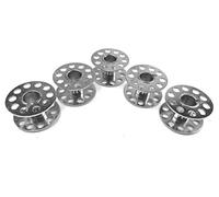 5 bobine di metallo per macchina da cucire Singer