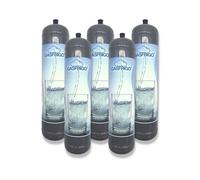 5 BOMBOLE CO2 E290 600 Grammi MONOUSO ALIMENTARE GASATORE ACQUA FRIZZANTE M11X1