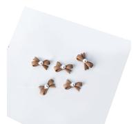 5 borchie per nail art in metallo ciondoli 3D decorazioni per gioielli in metallo perle fiocchi accessori decorativi rivetti gemme