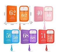 5 bottiglie da 48ml / 2 bottiglie da 48ml / 1 bottiglia da 48ml Spray di fragranza serie Brasile, confezione al dettaglio, edizione limitata per uso interno ed esterno, multi-strato per aumentare la f