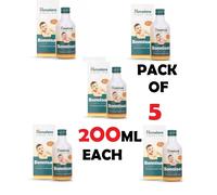 5 bottiglie di sciroppo di bonnisan dell'Himalaya 200 ml ciascuna supporta la...