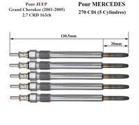 5 Candela Candelette per Mercedes C CLC CLK E270 CDI Sprinter 270CDI