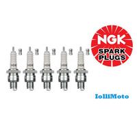 5 CANDELE BR7HS NGK PASSO CORTO MOT. MINARELLI APRILIA SR YAMAHA AEROX MBK BOOST