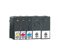 5 CARTUCCE 100XL PER LEXMARK S602 S608 S301 Pro905 Pro805 Pro705 S816 Genesis