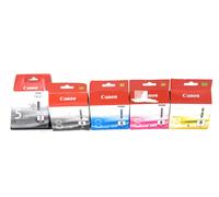KIT 5 COLORI ORIGINALI PGI-5 CLI-8 PER MP610/MP810/MP900/MP970/PRO 9000/iP6700