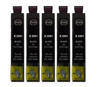 5 cartucce compatibili T2991 / T29 XL nero per Expression Home XP- 235 245 247 255 257 332 335 342 345 352 355 432 435 442 445 452 455 45 45 45 455