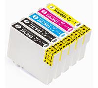 5 Cartucce d'inchiostro per Epson Stylus SX110 SX205 SX400 SX510W SX610FW