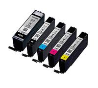 5 Cartucce originali Setup per stampante Canon PGI-570/CLI-571 für MG5750 MG5751 MG5752 MG5753 MG6850 MG6851 MG6852 MG6853 MG7750 MG7751 MG7752 MG7753 BK, PBk, Cy, Ma, Ye; confezione neutra