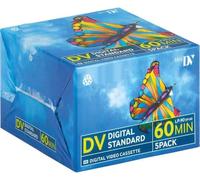 5 CASSETTE VIDEO MINI DV 60 MINUTI SP 90 MINUTI LP VIDEOTAPE COMPATIBILI CON SONY TDK PANASONIC PER VIDEOCAMERE DIGITALI QUALITÀ