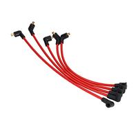 5 cavi candela 8 mm, cavi accensione silicone rosso, cavi candela HT, candele auto benzina parti di accensione cavo candela per modelli MGB 1800cc