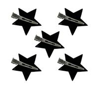 5 Clip Per Capelli Senza Piega Senza Piega in Acrilico Forcina a Forma Stella E Freddo Y2K Mollette a Becco D'anatra Per Capelli a Forma Stella Da Donna.